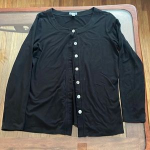 Black J Jill cardigan